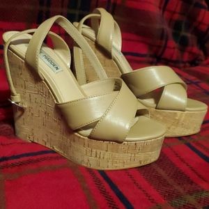 Tan wedges